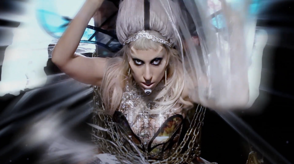 lady gaga born this way video clip. Lady GaGa has been known for